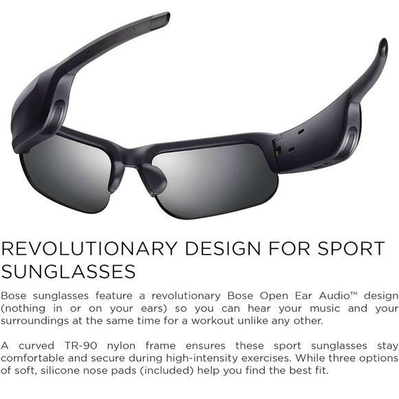 BOSE TEMPO STYLE AUDIO SUNGLASSES - Picture 5 of 11